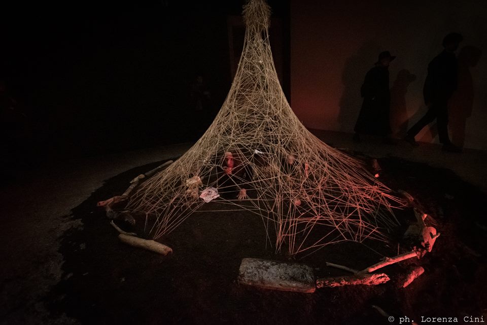 Marisa Garreffa, Anam Cara – Dwelling Body, Venice International Performance Art Week, Palazzo Mora, Venice, 2018 © Lorenza Cini