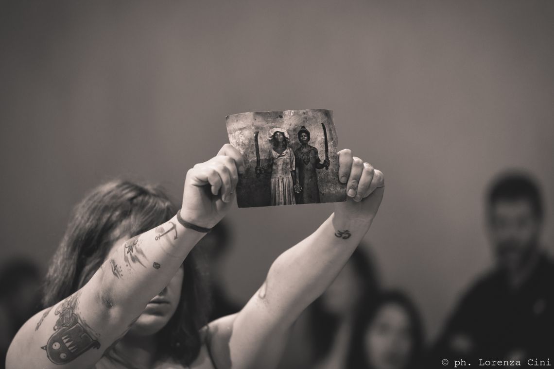 Collective performance opera "Come Home" – VestAndPage, Venice International Performance Art Week 2017, Co-Creation Live Factory, Photograph © Lorenza Cini