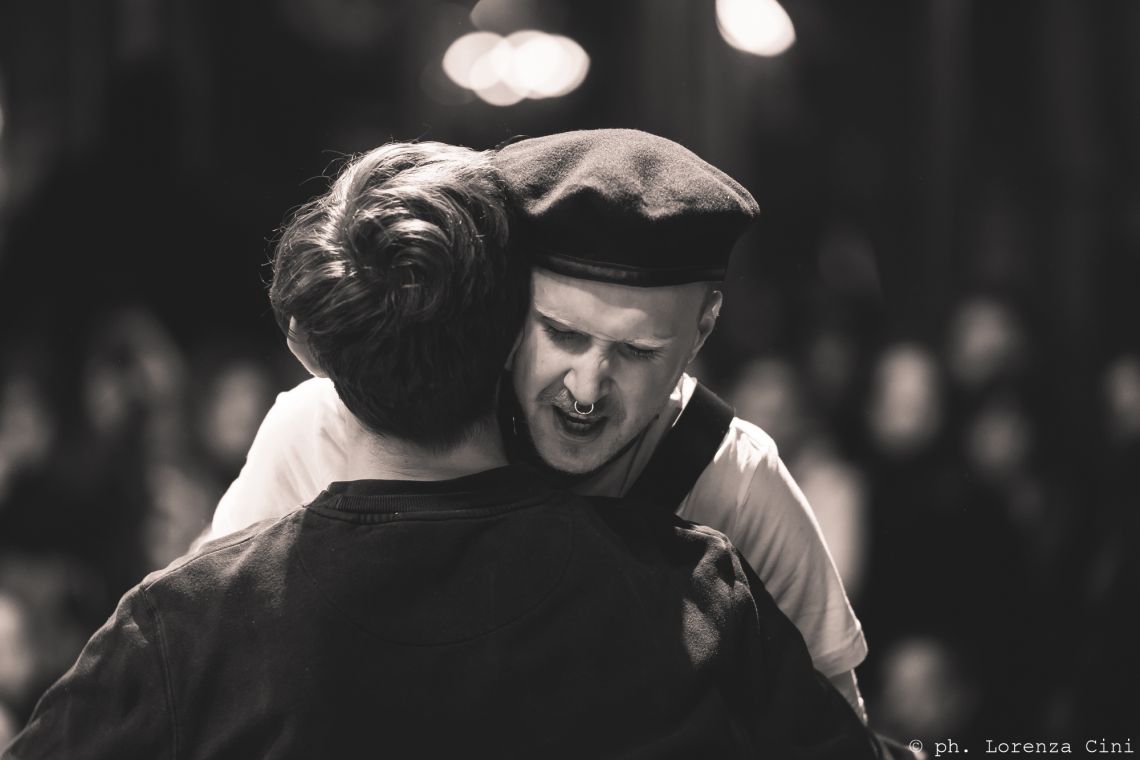 Collective performance opera "Come Home" – VestAndPage, Venice International Performance Art Week 2017, Co-Creation Live Factory, Photograph © Lorenza Cini