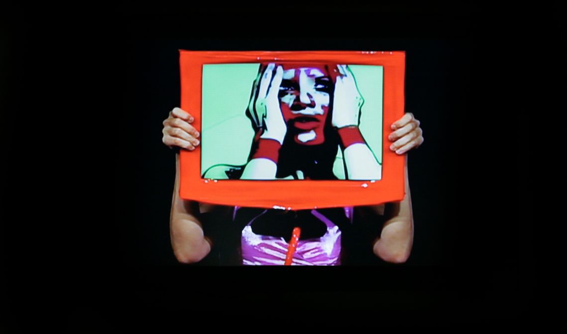 Francesca Fini, Cry Me, video on exhibit at the Venice International Performance Art Week 2012