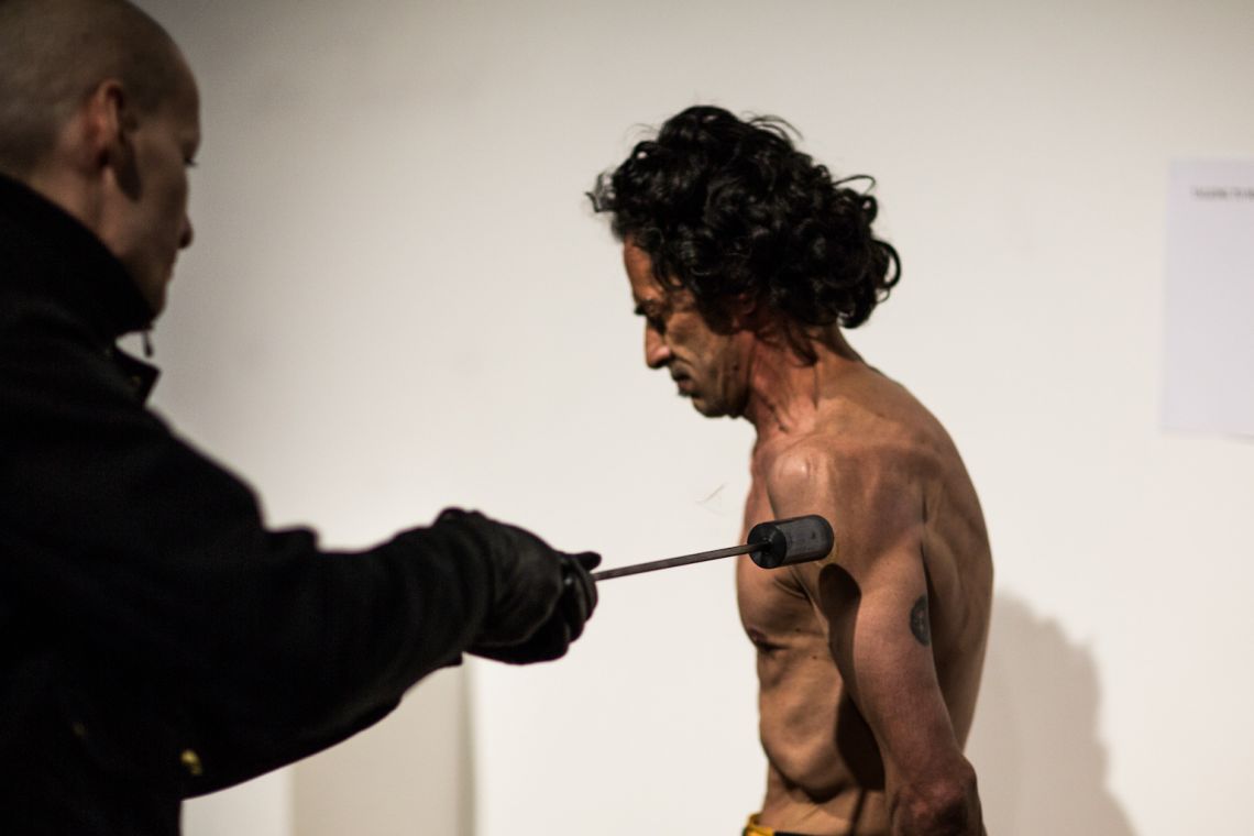 Prem Sarjo, Selected Performances and Personal Research (2012), exhibition, and Hybrid Body - Poetic Body. A Performance Trilogy. (2012), live performances at the VENICE INTERNATIONAL PERFORMANCE ART WEEK 2012. Images © Monika Sobzcak.