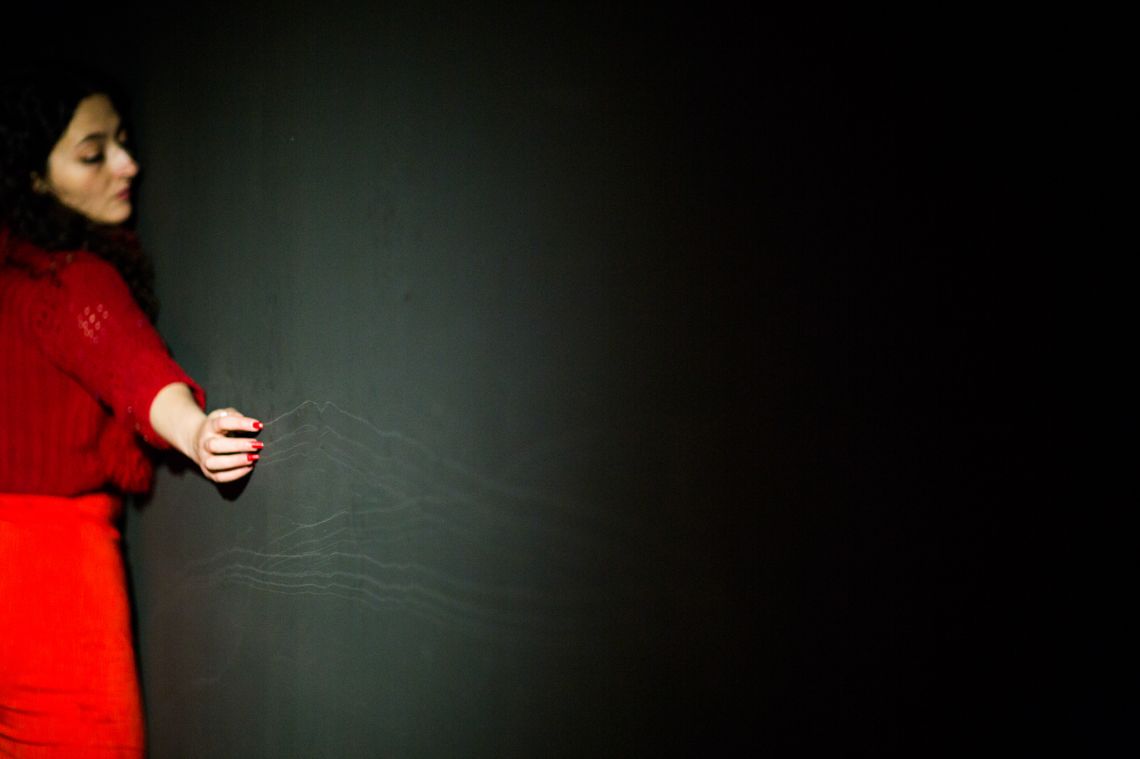 Weeks & Whitford, Wearing the horns series (2012), live durational performance series at the VENICE INTERNATIONAL PERFORMANCE ART WEEK 2012. Images © Monika Sobczak.