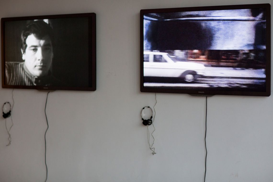 VALIE EXPORT, Exhibition view at the Venice International Performance Art Week 2012 of METANOIA, 1966-2010. Video Works