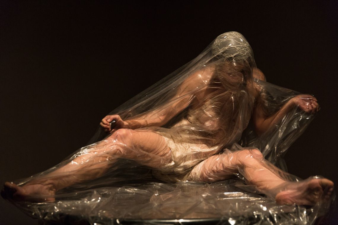 Andrigo & Aliprandi, vacuum. Venice International Performance Art Week (2014). Photograph by Monika Sobczak.