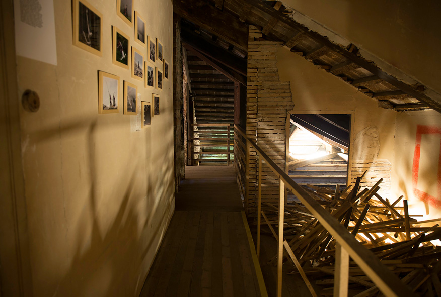 Legend Lin Dance Theatre, Song of Pensive Beholding (2009). Exhibition view at the Venice International Performance Art Week (2014). Photograph by Samanta Cinquini.