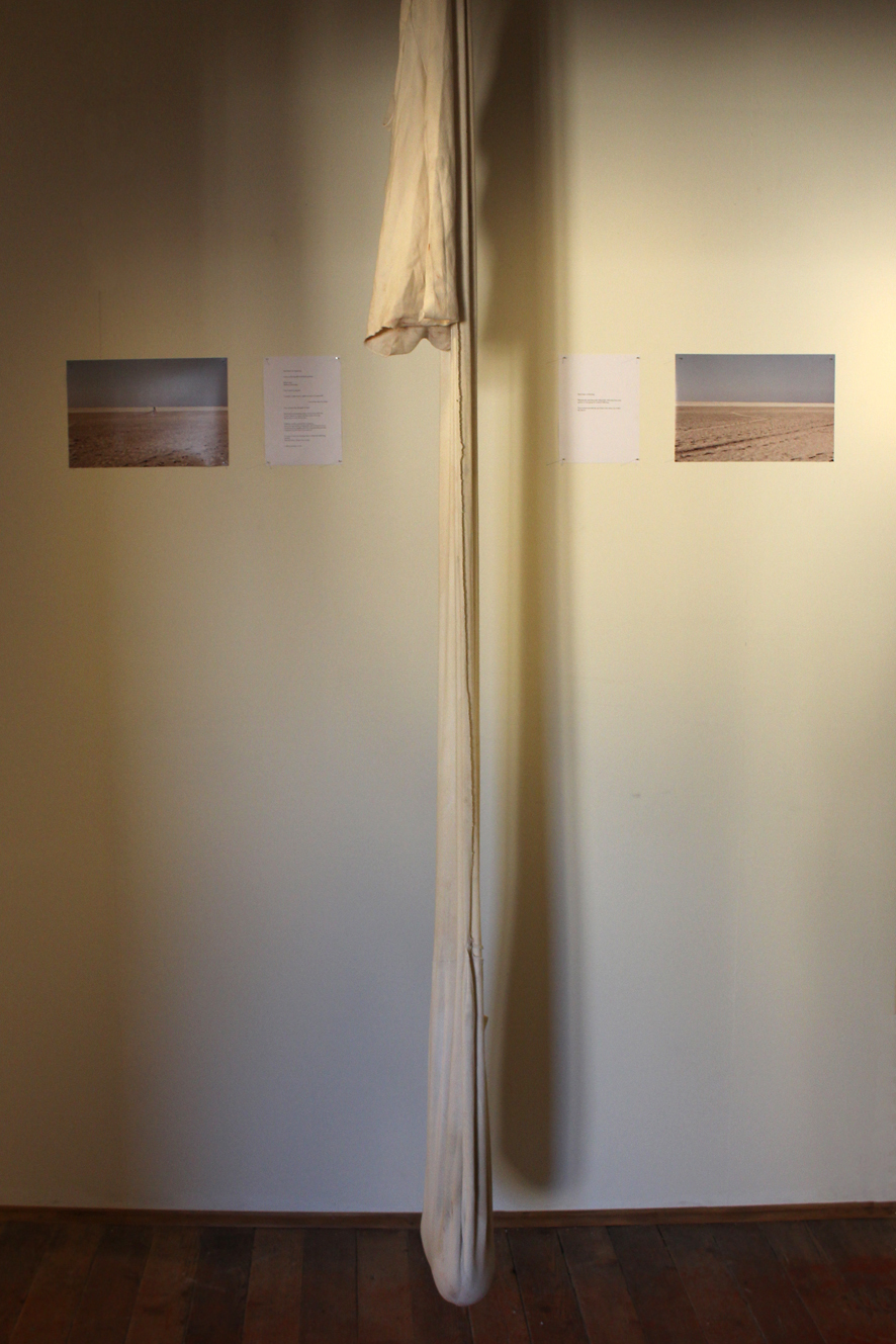 Aisha Ryannon Pagnes. Exhibition view at the ART WEEK | FRINGE of the III Venice International Performance Art Week 2016. Photograph by VestAndPage.