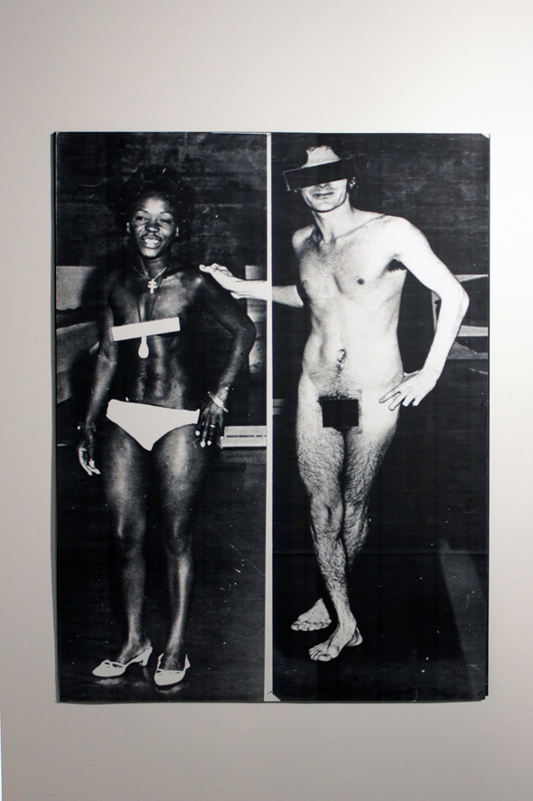 Antonio Manuel. Exhibition view of O Corpo e a Obra (1970) at the III Venice International Performance Art Week 2016. Image © VestAndPage