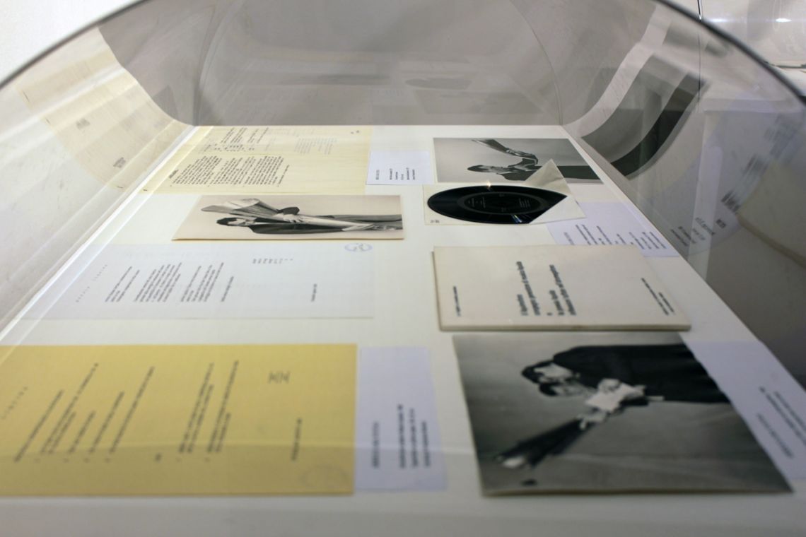 Arrigo Lora Totino. Exhibition view at the III Venice International Performance Art Week 2016. Courtesy Fondazione Bonotto. Image © VestAndPage