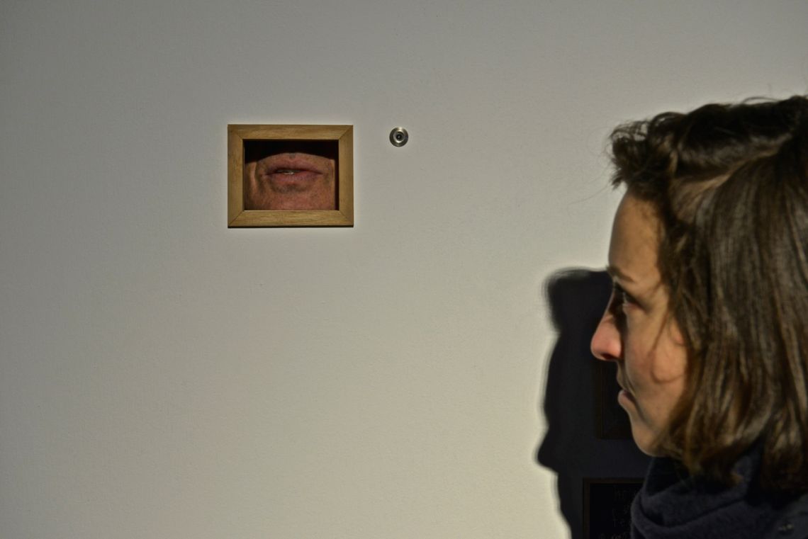 James McAllister, (utter) ORATORIO. Long durational performance of 3 days and installation at the III Venice International Performance Art Week 2016. Image © Edward Smith