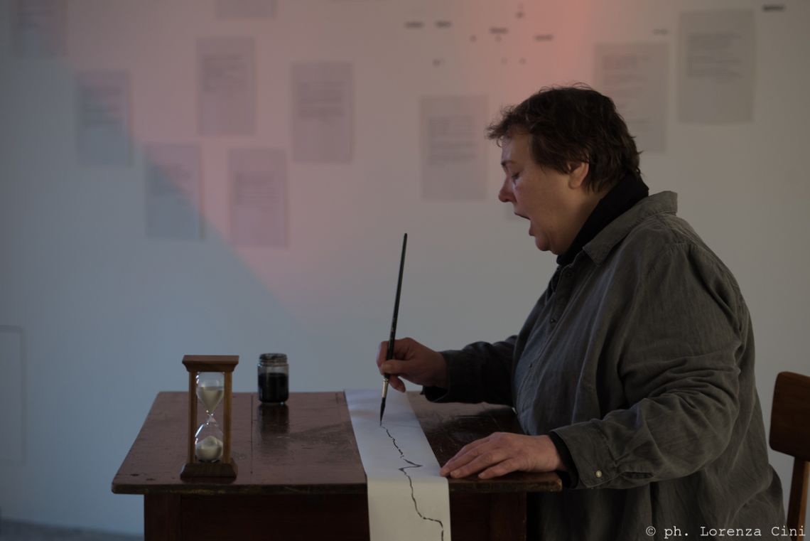 KoerperSchafftKlang, Fragile Voices. Long durational performance of 6 days at the III Venice International Performance Art Week 2016. Image © Lorenza Cini.